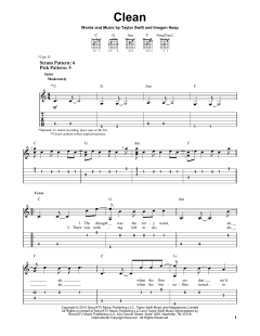 Clean von Taylor Swift (Download) 