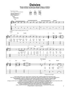 Daisies von Katy Perry (Download) 