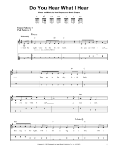 Do You Hear What I Hear von Noel Regney (Download) 