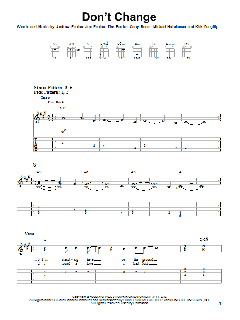 Don't Change von Inxs (Download) 