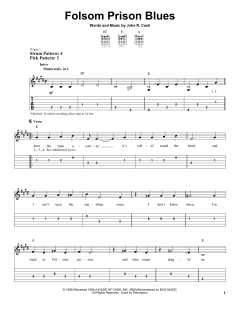 Folsom Prison Blues von Johnny Cash (Download) 