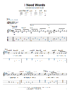I Need Words von David Crowder (Download) 