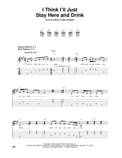 I Think I'll Just Stay Here And Drink von Merle Haggard (Download) 