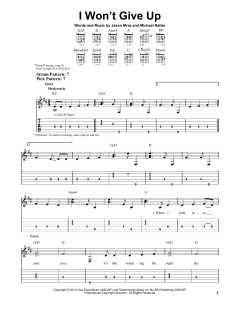 I Won't Give Up von Jason Mraz (Download) 