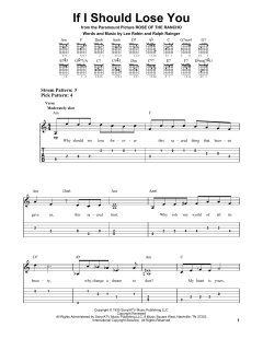 If I Should Lose You von Ralph Rainger (Download) 