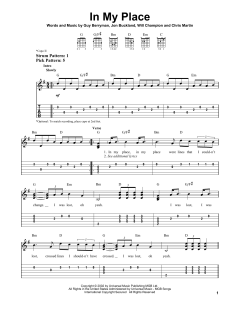 In My Place von Coldplay (Download) 