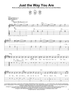 Just The Way You Are von Bruno Mars (Download) 