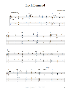 Loch Lomond von Scottish Folksong (Download) 