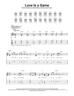 Love Is A Game von Adele (Download) 