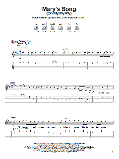Mary's Song von Taylor Swift (Download) 