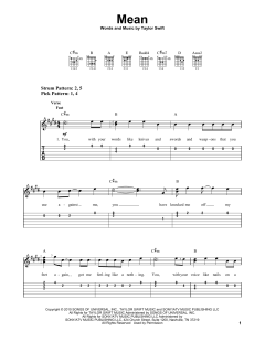 Mean von Taylor Swift (Download) 