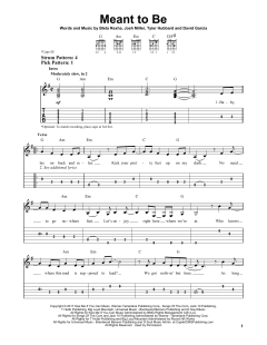 Meant To Be von Florida Georgia Line (Download) 