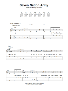 Seven Nation Army von Jack White (Download) 