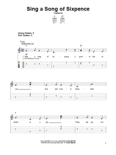 Sing A Song Of Sixpence von Traditional (Download) 