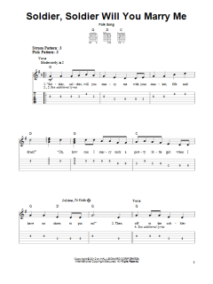 Soldier, Soldier Will You Marry Me (Download) 