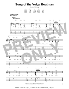Song Of The Volga Boatman (Download) 