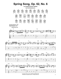 Spring Song, Op. 62, No. 6 (Download) 