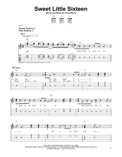 Sweet Little Sixteen von Chuck Berry (Download) 