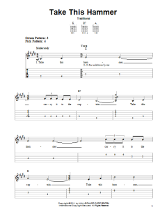 Take This Hammer von Traditional (Download) 