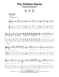 The Chicken Dance von Terry Rendall (Download) 