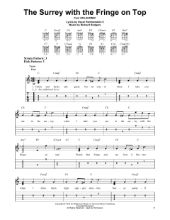 The Surrey With The Fringe On Top von Richard Rodgers (Download) 