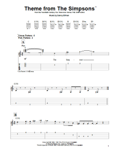 Theme From The Simpsons von Danny Elfman (Download) 
