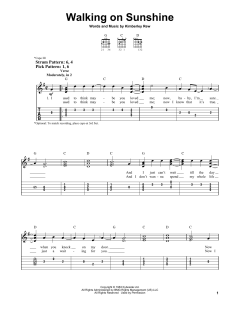 Walking On Sunshine von Katrina And The Waves (Download) 