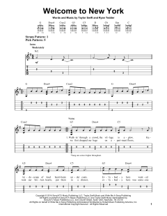 Welcome To New York von Taylor Swift (Download) 