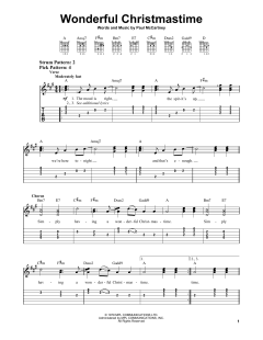 Wonderful Christmastime von Paul McCartney (Download) 