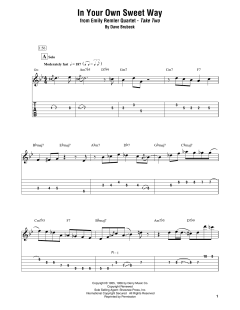 In Your Own Sweet Way von Dave Brubeck (Download) 