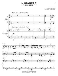 Habanera von Georges Bizet (Download) 