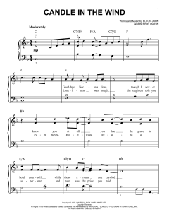 Candle In The Wind von Elton John (Download) 
