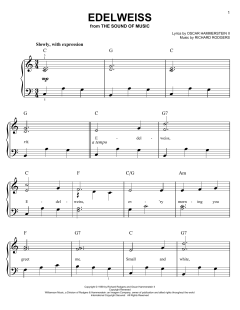 Edelweiss von Richard Rodgers (Download) 