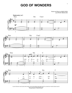 God Of Wonders von Third Day (Download) 