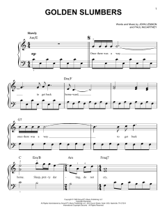 Golden Slumbers von The Beatles (Download) 
