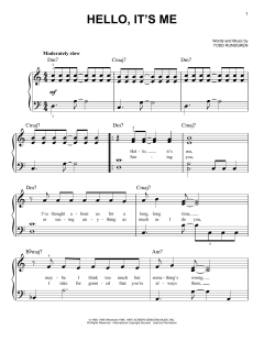 Hello, It's Me von Todd Rundgren (Download) 