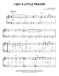 I Say A Little Prayer von Dionne Warwick (Download) 