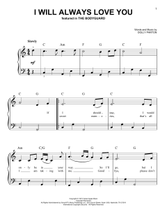 I Will Always Love You von Dolly Parton (Download) 