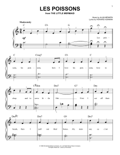 Les Poissons von Alan Menken (Download) 