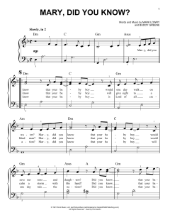 Mary, Did You Know? von Kathy Mattea (Download) 