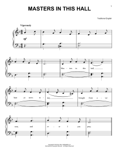 Masters In This Hall (Download) 