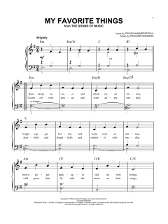 My Favorite Things von Richard Rodgers (Download) 