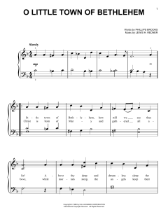 O Little Town Of Bethlehem von Lewis H. Redner (Download) 