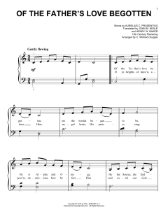 Of The Father's Love Begotten von John Mason Neale (Download) 