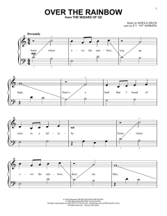 Over The Rainbow von Edgar Y. Harburg (Download) 