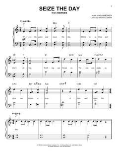 Seize The Day von Alan Menken (Download) 