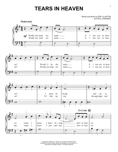Tears In Heaven von Eric Clapton (Download) 