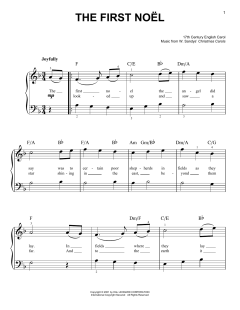 The First Noel von W. Sandys' Christmas Carols (Download) 