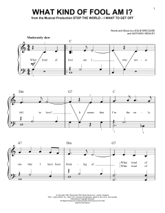 What Kind Of Fool Am I? von Anthony Newley (Download) 
