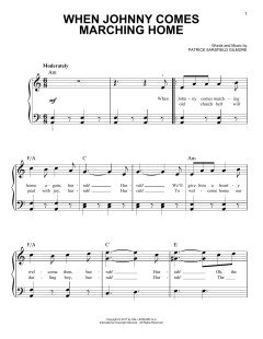 When Johnny Comes Marching Home (Download) 